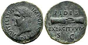 Vitelio. As. 69 d.C. Tarraco. (Spink-2217). ... 