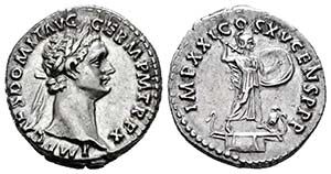 Domiciano. Denario. 90 d.C. Roma. ... 