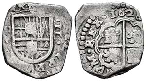 Felipe IV (1621-1665). 2 reales. 1628. ... 