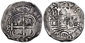 Felipe IV (1621-1665). 2 reales. 1659. ... 