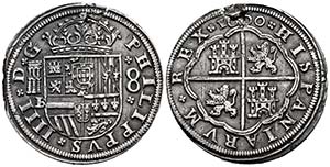 Felipe IV (1621-1665). 8 reales. 1660. ... 