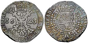 Felipe IV (1621-1665). 1 patagón. 1623. ... 
