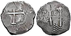 Carlos II (1665-1700). 8 reales. 1681. ... 