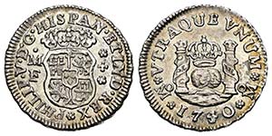 Felipe V (1700-1746). 1/2 real. 1740. ... 