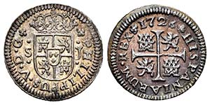 Felipe V (1700-1746). 1/2 real. 1726/5. ... 