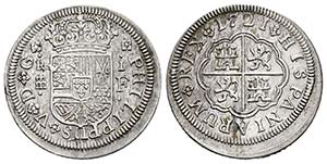Felipe V (1700-1746). 1 real. 1721. Segovia. ... 