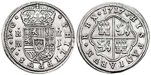Felipe V (1700-1746). 2 reales. 1717. ... 