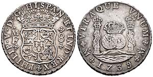 Felipe V (1700-1746). 8 reales. 1739. ... 