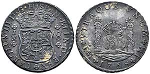 Carlos III (1759-1788). 8 reales. 1768. ... 