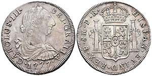 Carlos III (1759-1788). 8 reales. 1777. ... 