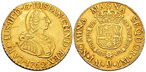 Carlos III (1759-1788). 8 escudos. 1762. ... 