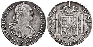 Carlos IV (1788-1808). 4 reales. 1801. ... 