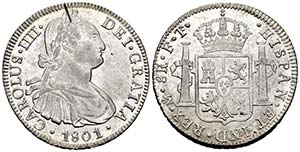 Carlos IV (1788-1808). 8 reales. 1801. ... 