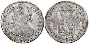 Carlos IV (1788-1808). 8 reales. 1802. ... 