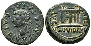 Emerita Augusta. Dupondio. 14-36 d.C. ... 