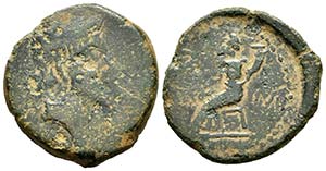 Pax Iulia. As. 27 a.C.-14 d.C. Beja ... 