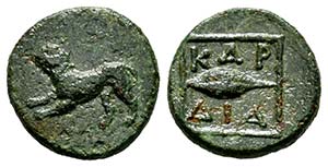 Tracia. Kardia. AE 14. 350-309 a. C. ... 