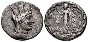 Fenicia. Tetradracma. 66-65 a.C. Arados. ... 