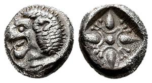 Ionia. Miletos. 1/12 estátera. 550-525 a.C. ... 