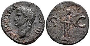Agripa. As. 37-41 d.C. Roma. (Spink-1812). ... 