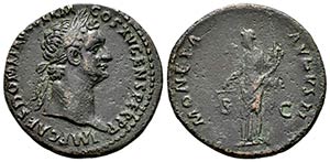 Domiciano. As. 90-91 d.C. Roma. ... 