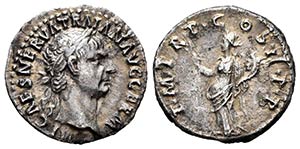 Trajano. Denario. 98-99 d.C. Roma. (Ric-6). ... 