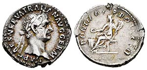 Trajano. Denario. 98-99 d.C. Roma. (Ric-12). ... 