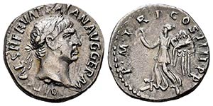 Trajano. Denario. 102 d.C. Roma. (Ric-60). ... 