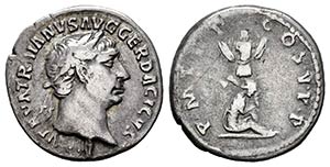 Trajano. Denario. 103 d.C. Roma. (Ric-88). ... 