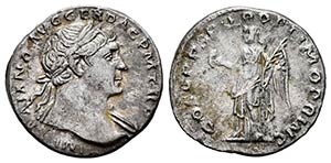 Trajano. Denario. 103-111 d.C. Roma. ... 