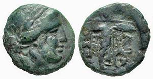 Illyria y Grecia Central. AE 19. 196-146 ... 