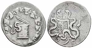 Ionia. Epheso. Cistóforo. 137-134 a.C. (SNG ... 