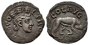 Troas. AE 22. 104-107 a.C. Alejandría. (Sng ... 