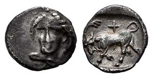 Ionia. Phygela. Hemiobol. 400-350 a.C. ... 