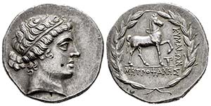 Aeolis. Kyme. Tetradrachm. 150 a.C. ... 
