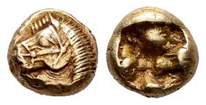 Aeolis. Kyme. 1/12 stater. 550-525 BC. ... 