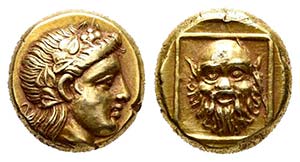 Lesbos. Mytilene. Hekte. 375-325 BC. ... 