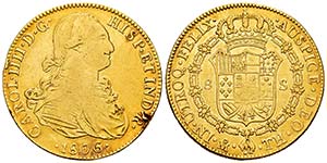 Charles IV (1788-1808). 8 escudos. 1806. ... 