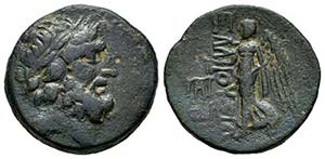 Cilicia. Elaiussa-Sebaste. AE 22. Siglo I ... 