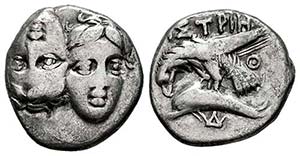 Moesia. Istros. Dracma. 340-313 a.C. (SNG ... 