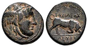 Imperio Seleucida. Seleukos I Nikator. AE ... 