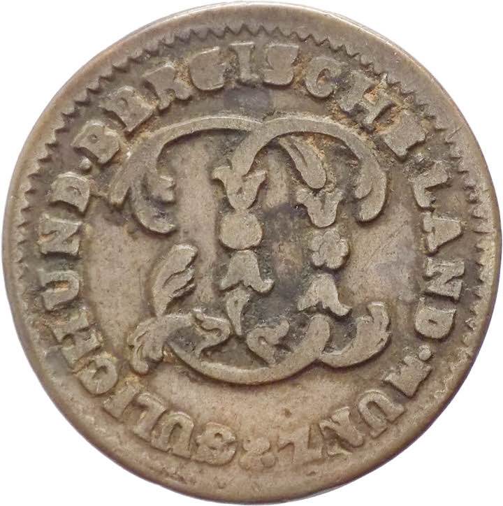 Germania Ducato di JülichBerg Carl Theodor Numismatica