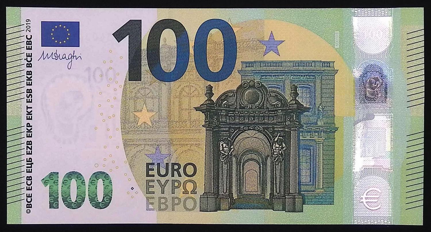 Austria - banconota 100 Euro 2019 - Draghi - Test ... - Numismatic Auctions  Numismatica Ferrarese