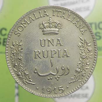 Somalia Italiana - Una Rupia 1915 ... 