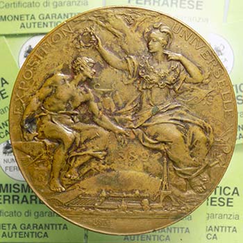 Medaglia Medaille - Parigi ... 