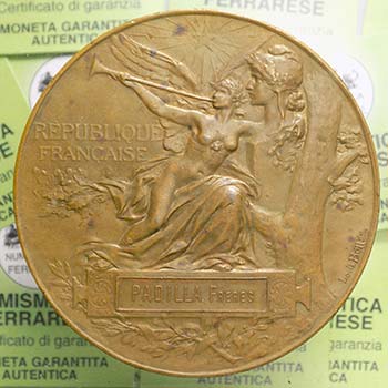 Medaglia Medaille - Parigi ... 