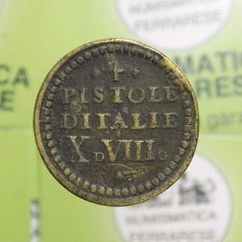 Peso Monetale - 4 Pistole d Italie ... 