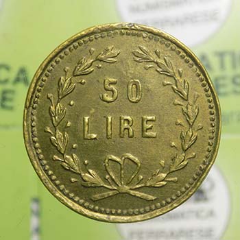 Peso Monetale Savoia - 50 Lire  ... 