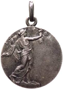 Medaglia premio 1926 con incisione ... 