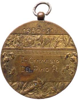Medaglia emessa nel 1930-1931 ... 